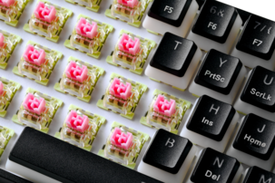 Deltaco mekaniskt gamingtangentbord mini 60, GAM-075V2