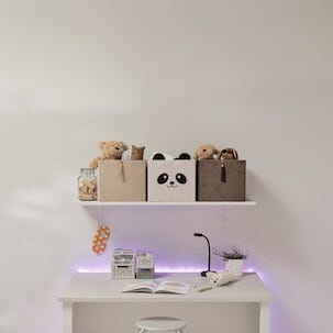 LED-list RGB med fargekombinasjoner og fjernkontroll, Cotech