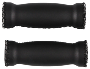 Cykelhandtag 20 mm, svarta, 2-pack