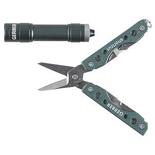 Multiverktyg + Ficklampa Gerber