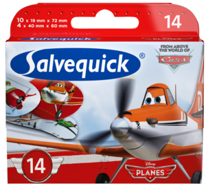 Salvequick plaster, Planes