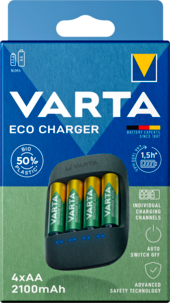 Batteriladdare Varta Eco Charger