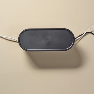 Kabellåda plast, sladdgömma för kablar och grenuttag