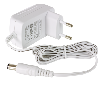 Nätadapter 12 V DC/500 mA, 6 W