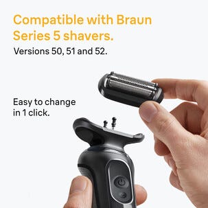 Rakhuvud 54B till rakapparat Braun Series 5 