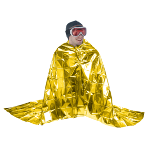 Värmefolie 160 x 210 cm, guld-silver