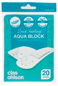 Vedenkestävä laastari, 20 kpl