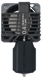 Bambu Lab Komplett Hotend 0,4 mm karkaistu teräs, Bambu P1 Series