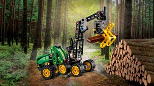 LEGO Technic John Deere 1470H hjuldrevet hogstmaskin 42218, fra 7 år