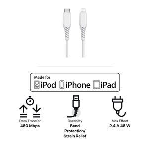 USB-C til Lightning ladekabel for iPhone Clas Ohlson