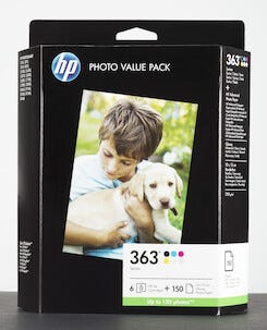 Muste ja valokuvapaperi, HP 363 Photo Value Pack
