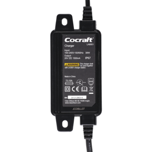 Laddare Cocraft 300/800 robotgräsklippare