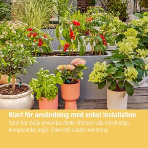 Gardena Micro-Drip bevattning terrass, balkong, 30 plantor