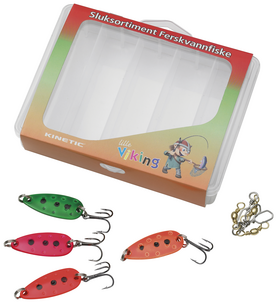 Kinetic Lille Viking, skjesluk, 4 stk.
