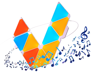 Nanoleaf Aurora Rhythm Smarter Kit, 9-pack