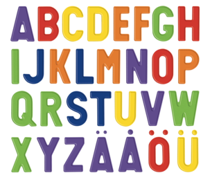 Magnetbokstäver Quercetti