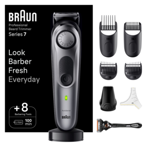 Braun Series 7 skäggtrimmer, vattentät BT7420
