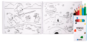 Lek- och pyssellåda för resan, Teebee