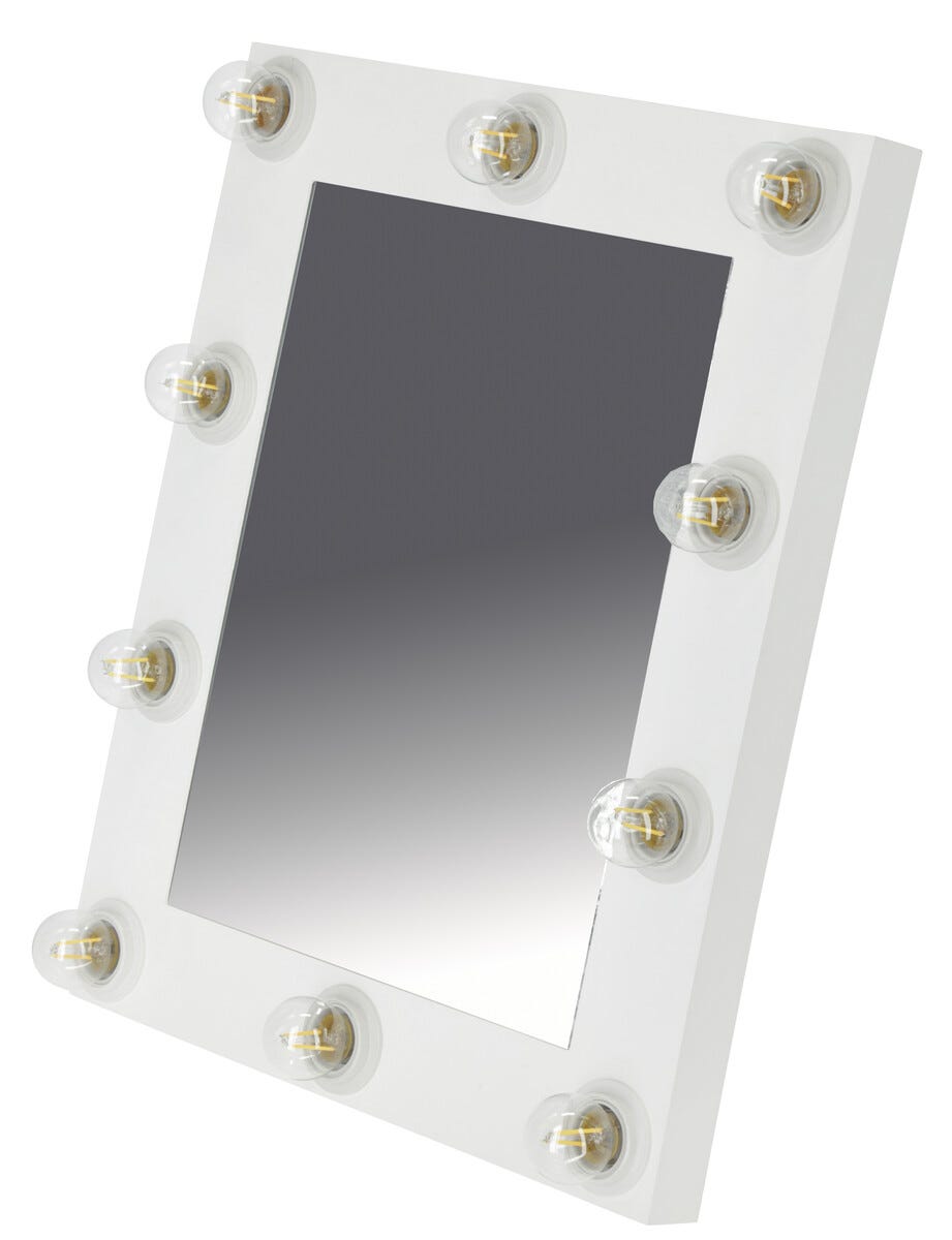 Spegel med Belysning 55x45 cm - Northlight