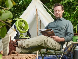 Ryobi RF18-0 stillegående batteridrevet vifte 18 V, One+