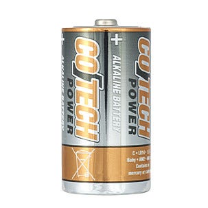 Alkaliskt batteri C/LR14 Cotech