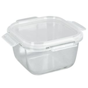 Matlåda glas 15 x 15 x 7,9 cm, 1 l