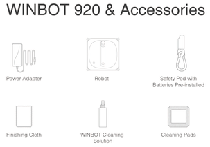 Ecovacs Winbot 920, vindusvasker