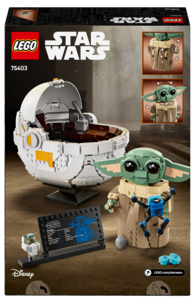 LEGO Star Wars Grogu ja leijuvaunut 75403, yli 10-vuotiaille