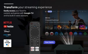 Strong MIRA1 Google TV-projektor 1080p 300 lumen