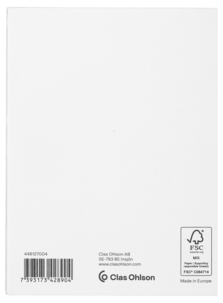 Gratulasjonskort dobbelt med blank innside, 11 × 8 cm