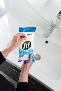 Jif Easy Wipe glass og speil engangskluter, 2 x 30-pakning