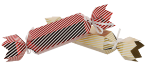 Lahjapakkaus karamelli FSC, 4 kpl