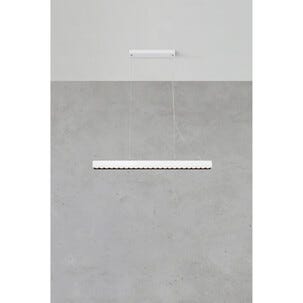 Markslöjd Plano taklampa kontor, dimbar, vit, 95 cm