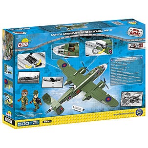 Byggklossar Cobi, North American B-25C Mitchell MK. II