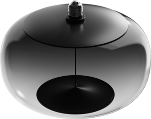 Smokey LED-lampa E27, magnetiskt filament, 30 cm