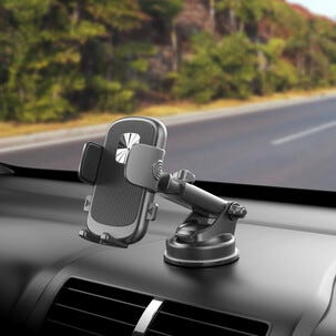 Puhelinteline autoon, puristuskiinnike, imukuppi