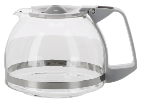 Glaskanne til 44-4974-1, 0,6 l, hvit