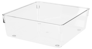 Skuffeinnsats transparent høyde 7,3 cm