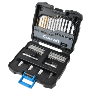Cocraft bor- og bitssett, 37 deler