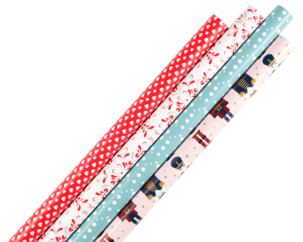 Joulupaperi, 6 m x 70 cm.