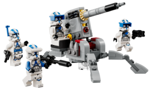 LEGO Star Wars 501. Legioonan kloonisoturit taistelupaketti 75345, yli 6-vuotiaille