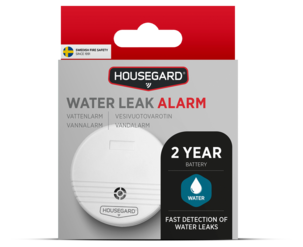 Housegard WA201S vattenlarm 9 V