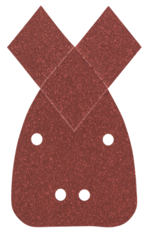 Bosch PSM Primo slippapper P80, 95 x 135 mm, 5-pack