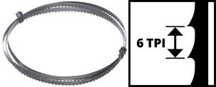 Einhell båndsagblad 1400 mm for tre og plast