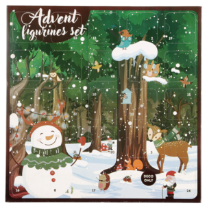 Adventskalender snømann