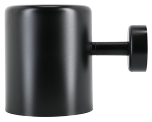 Väggbelysning solcell, svart