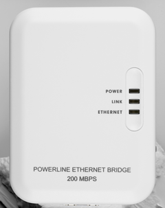 HomePlug nätverksadapter för eluttag, 200 Mbps