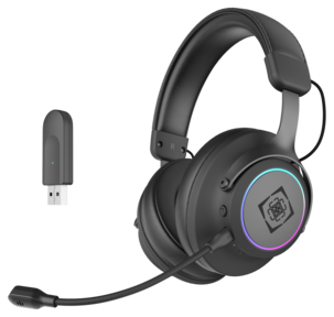 Deltaco Gaming DH440 trådløst headset med RGB