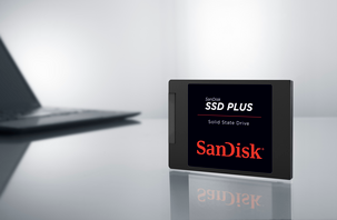 Hårddisk Sandisk SSD Plus 120 GB 