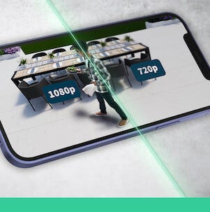 Arlo Essential 2 HD overvåkningskamera, 2-pakning